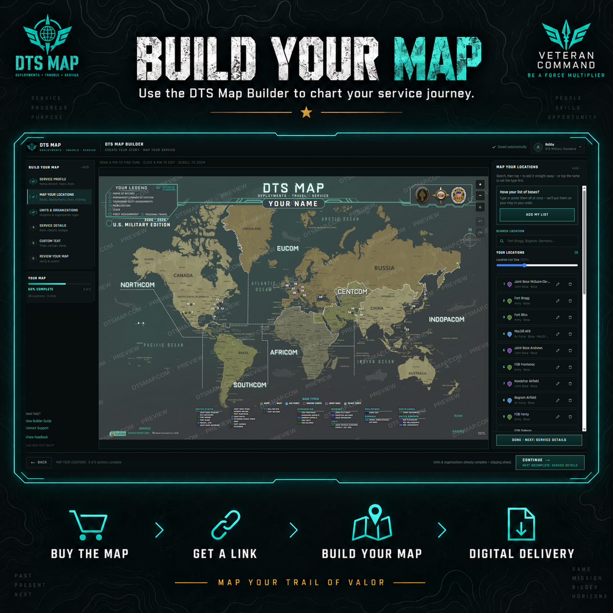 DTS Map — Digital Edition
