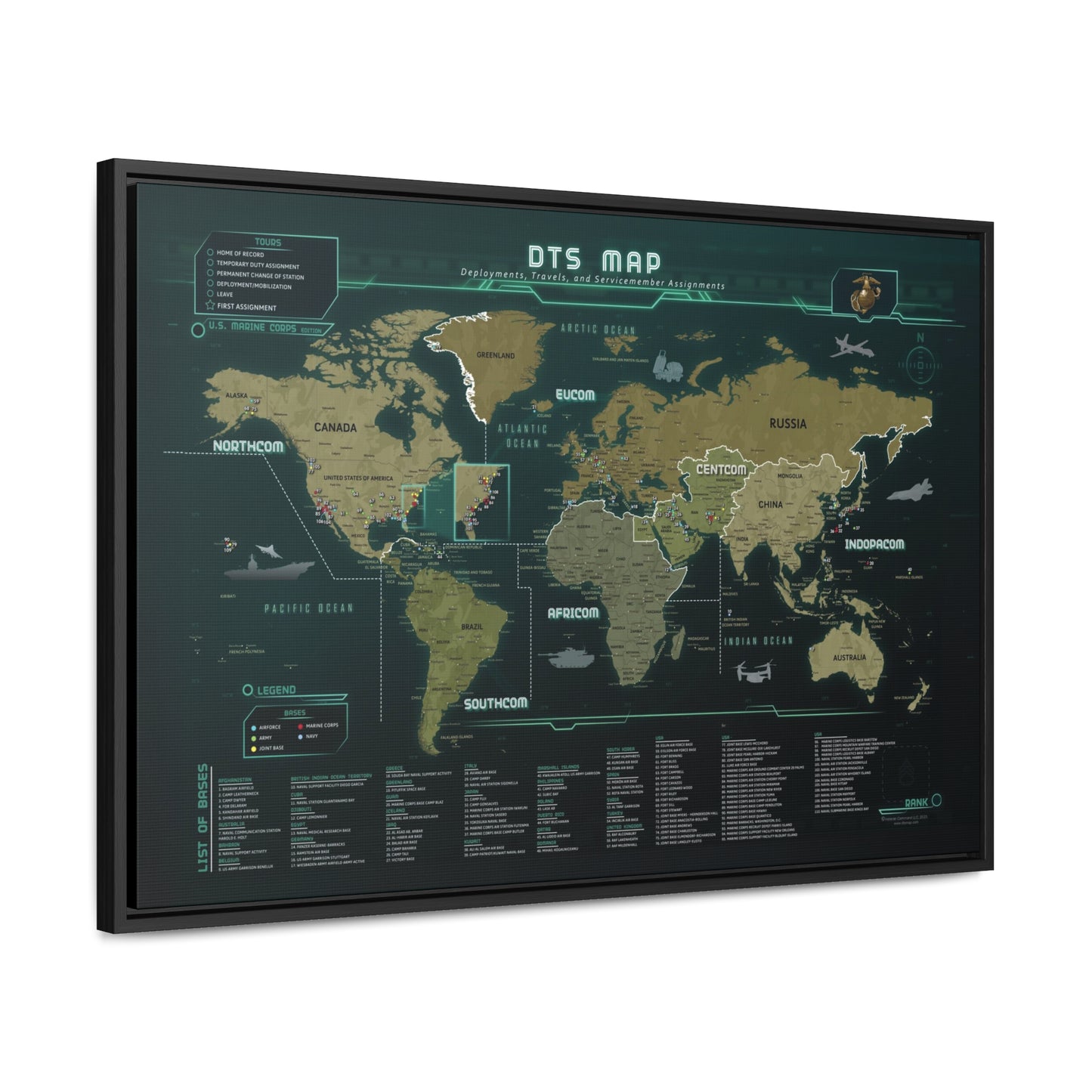 DTS Map Original (CANVAS)- Veteran Command