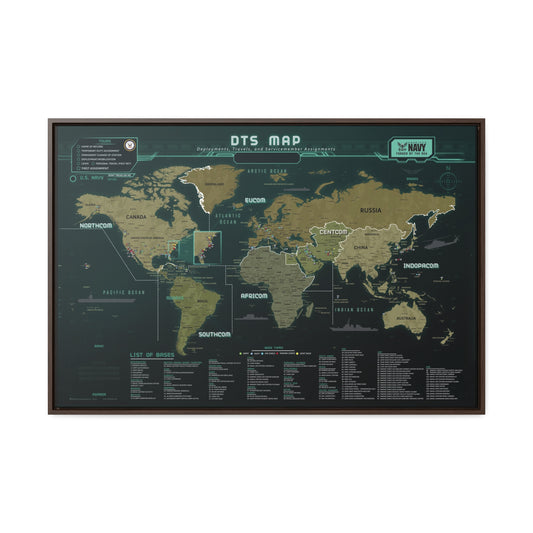 DTS Map: U.S. Navy Edition (CANVAS)