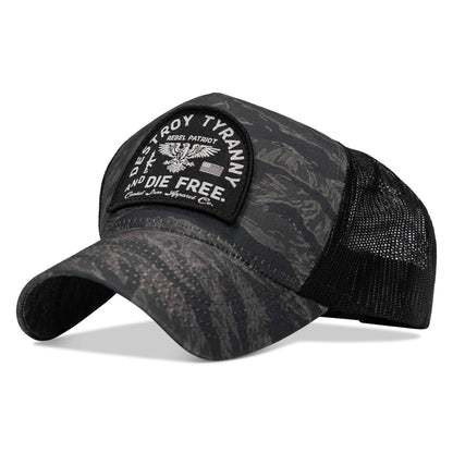 Destroy Tyranny Die Free Patch Five Panel Breacher Snapback Hat