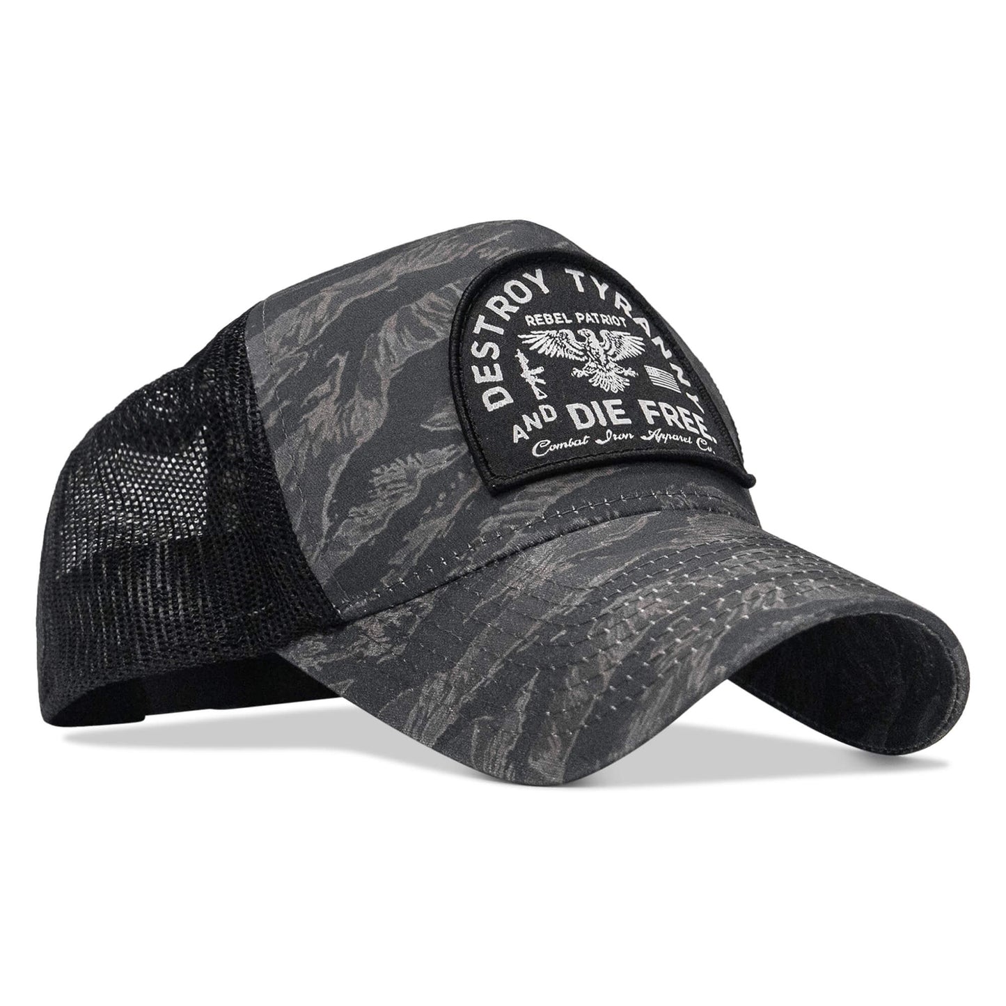 Destroy Tyranny Die Free Patch Five Panel Breacher Snapback Hat