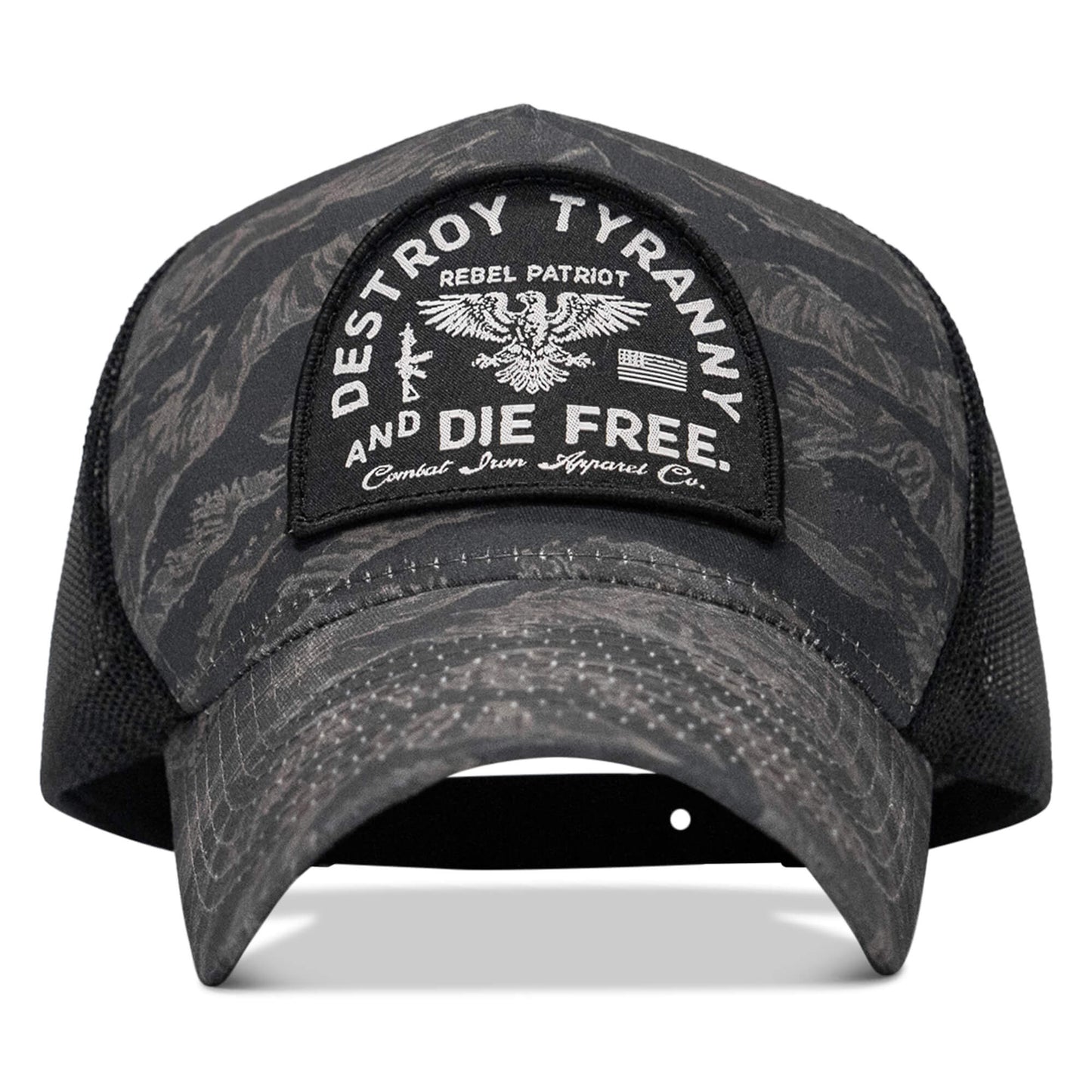 Destroy Tyranny Die Free Patch Five Panel Breacher Snapback Hat