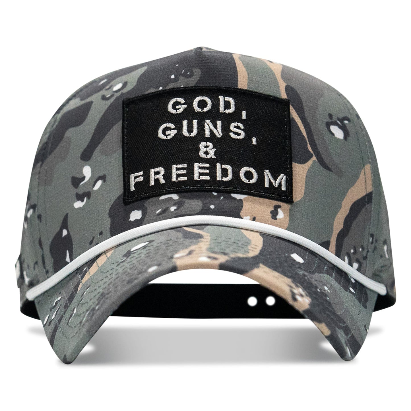 God, Guns, And Freedom Patch Weekender Snapback Hat
