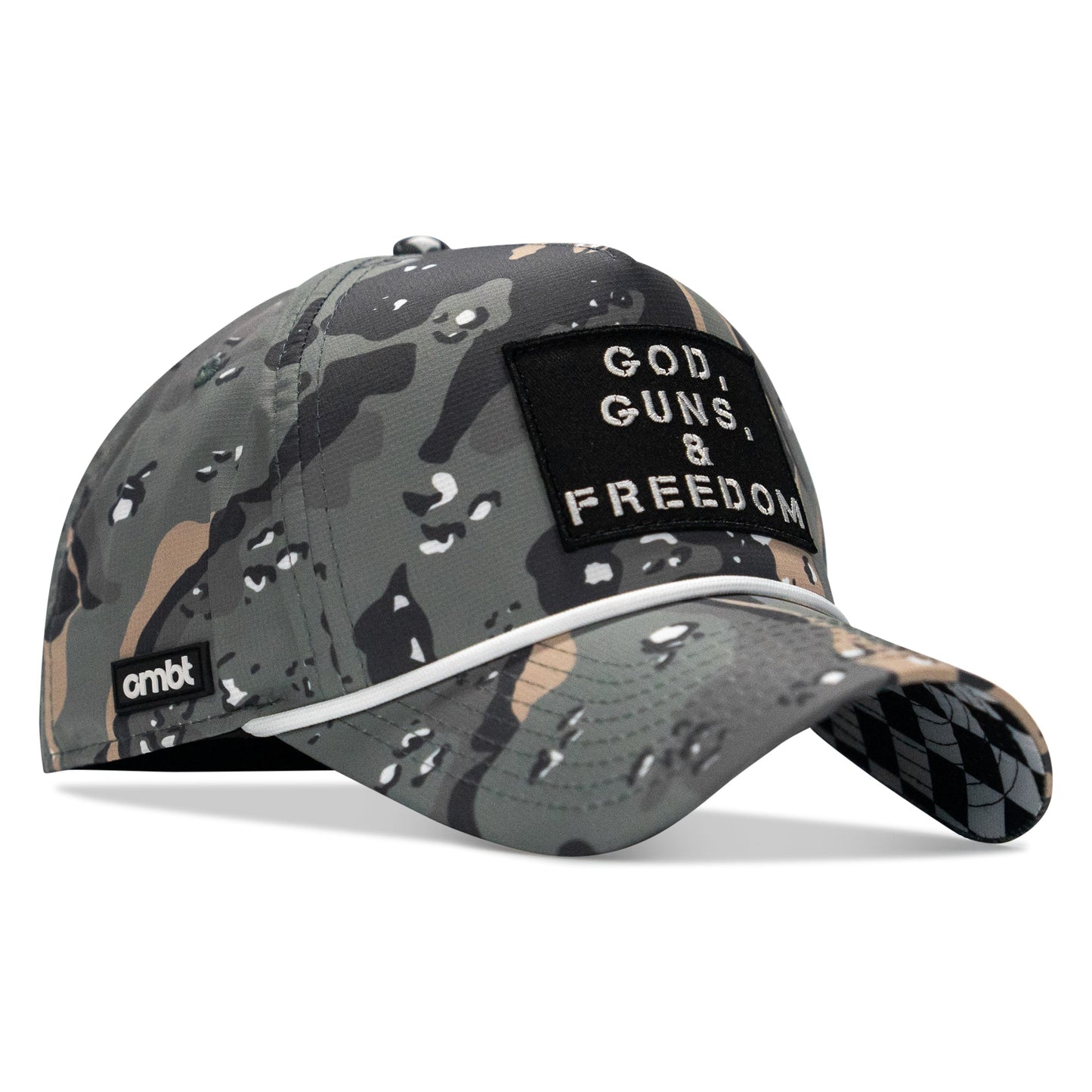 God, Guns, And Freedom Patch Weekender Snapback Hat