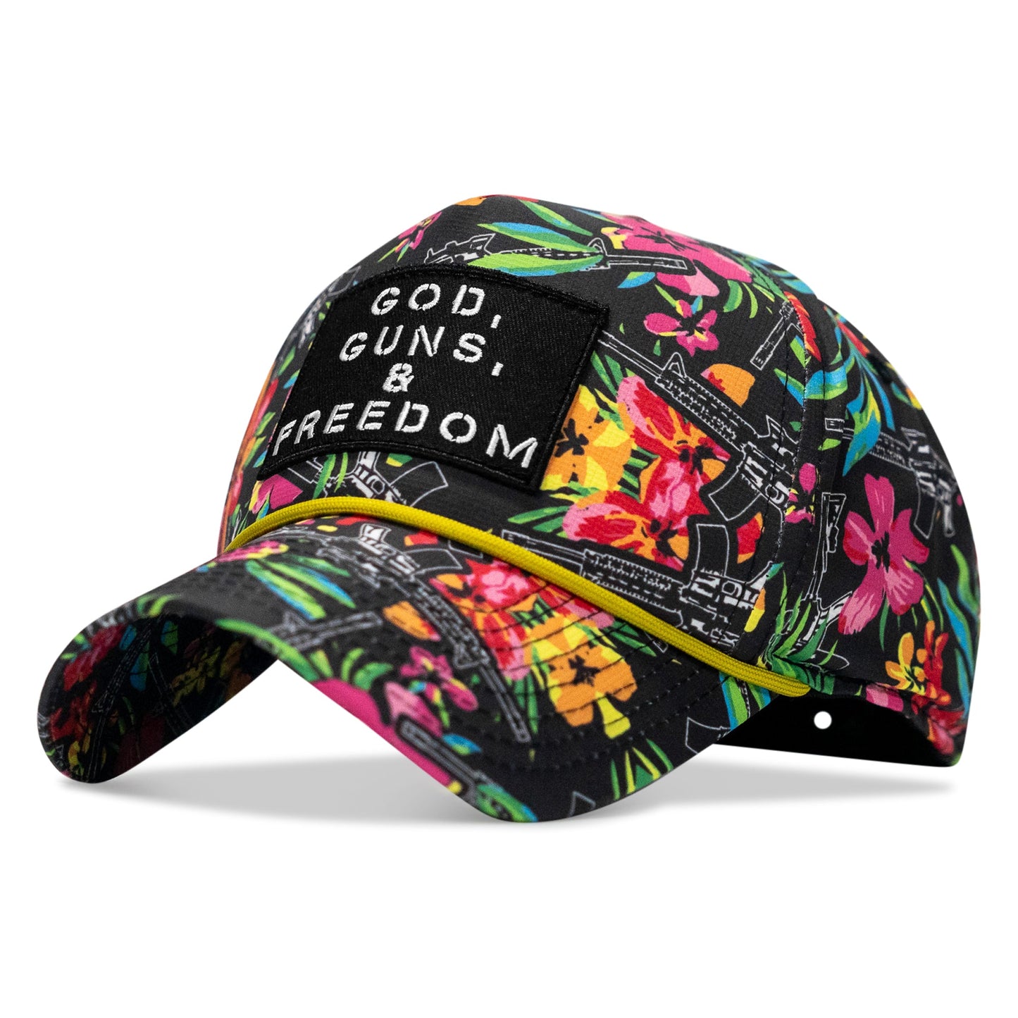 God, Guns, And Freedom Patch Weekender Snapback Hat