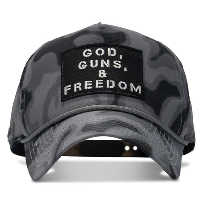 God, Guns, And Freedom Patch Weekender Snapback Hat