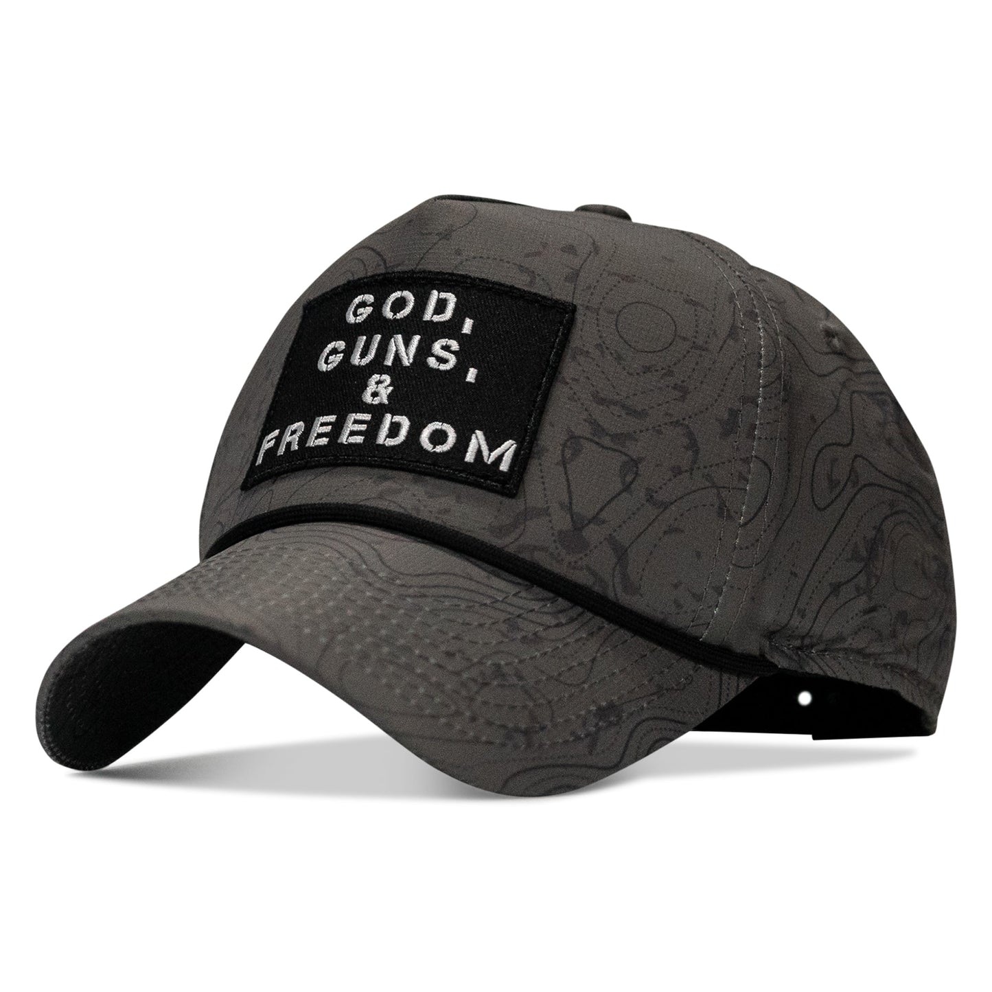 God, Guns, And Freedom Patch Weekender Snapback Hat