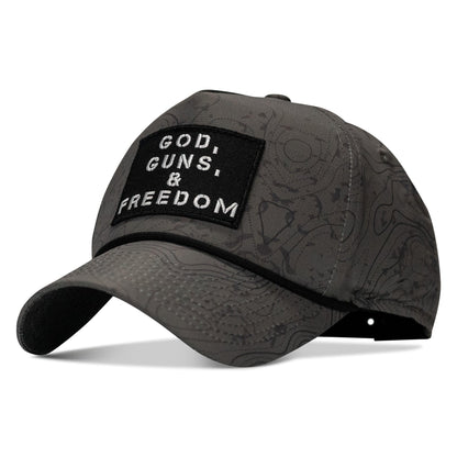God, Guns, And Freedom Patch Weekender Snapback Hat
