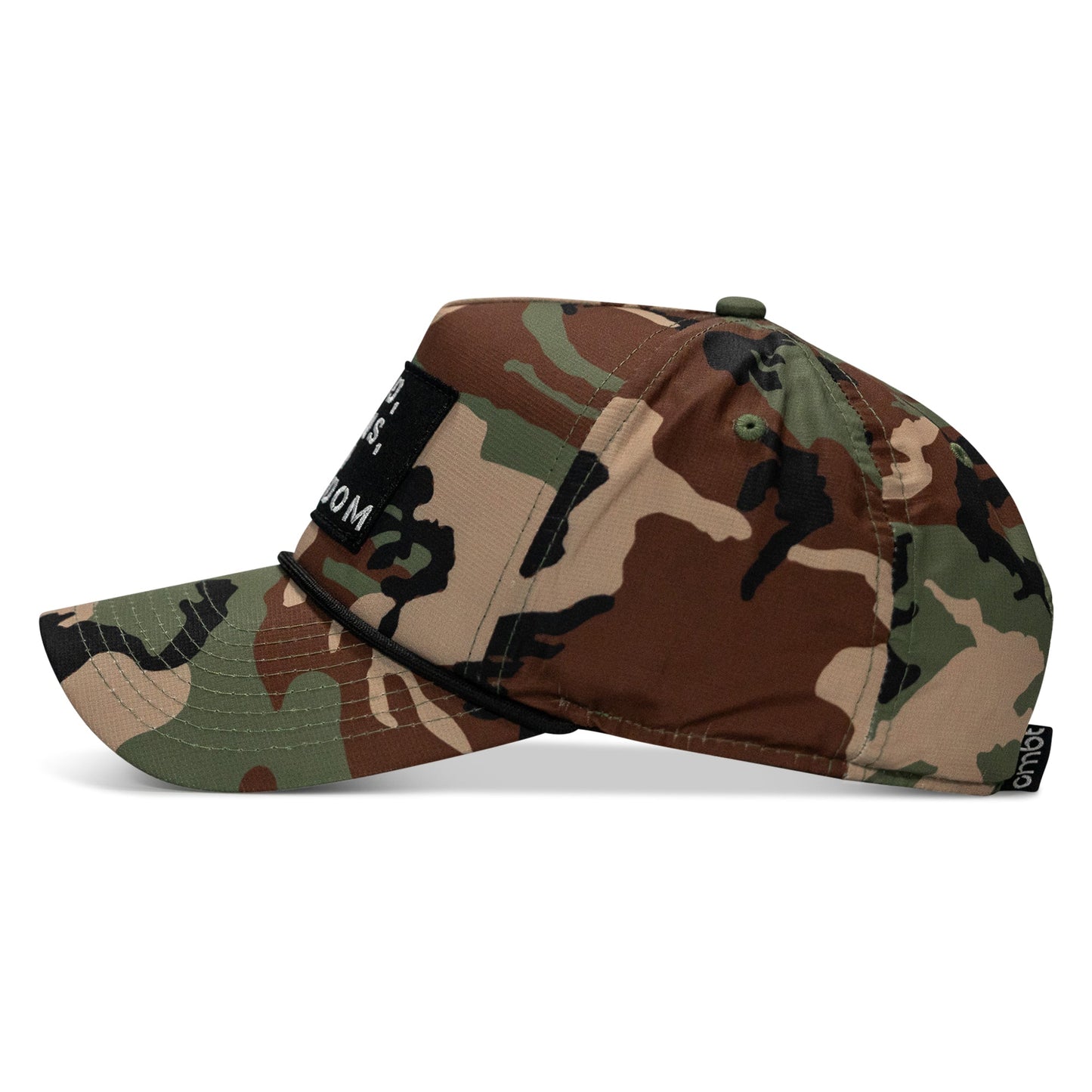God, Guns, And Freedom Patch Weekender Snapback Hat