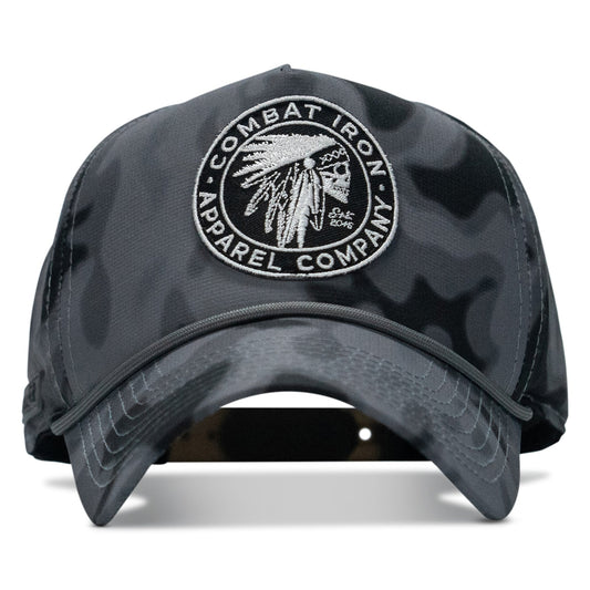 Indian Chief Skull Patch Weekender Snapback Hat