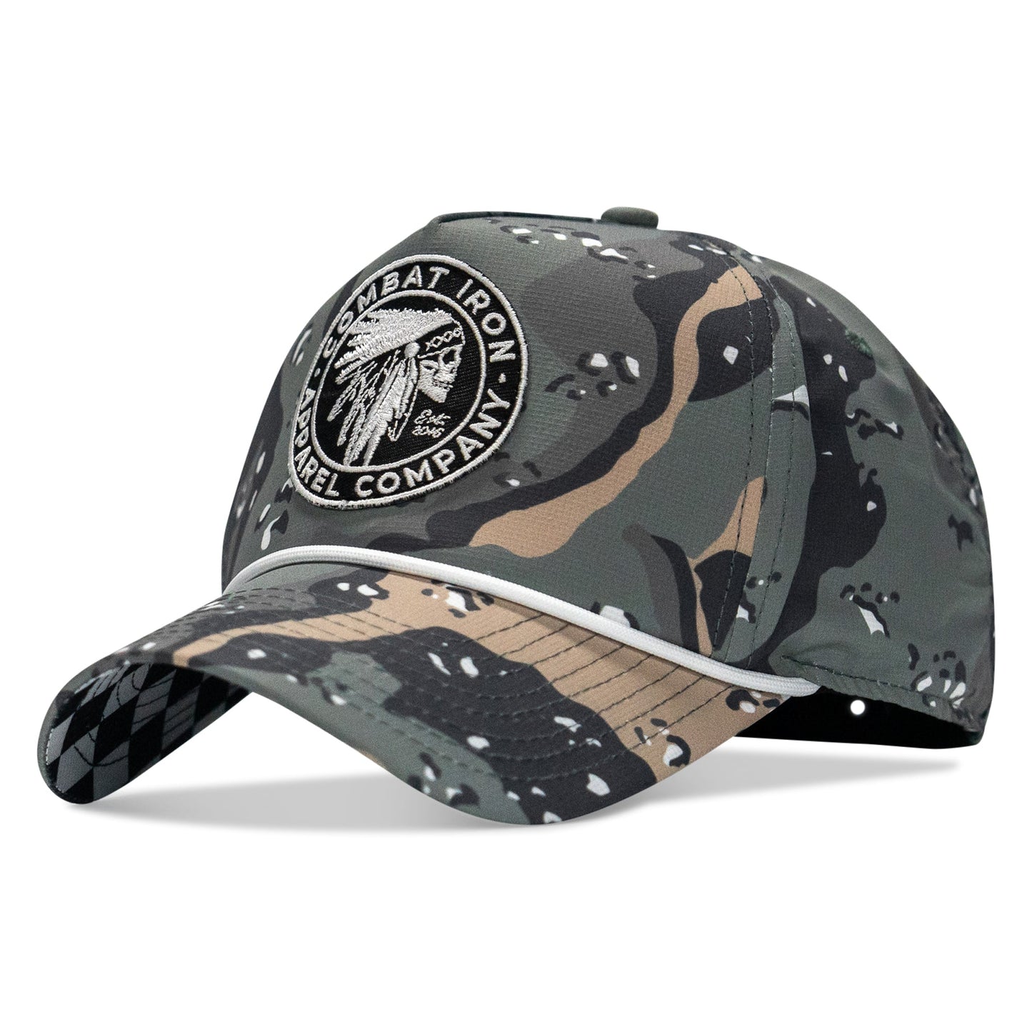 Indian Chief Skull Patch Weekender Snapback Hat