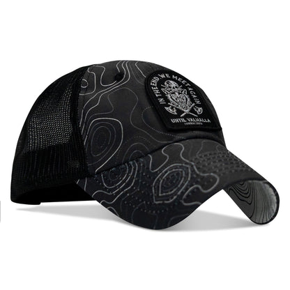 In The End, We Meet Again - Until Valhalla Patch Tactical Ripstop Mesh Snapback Hat
