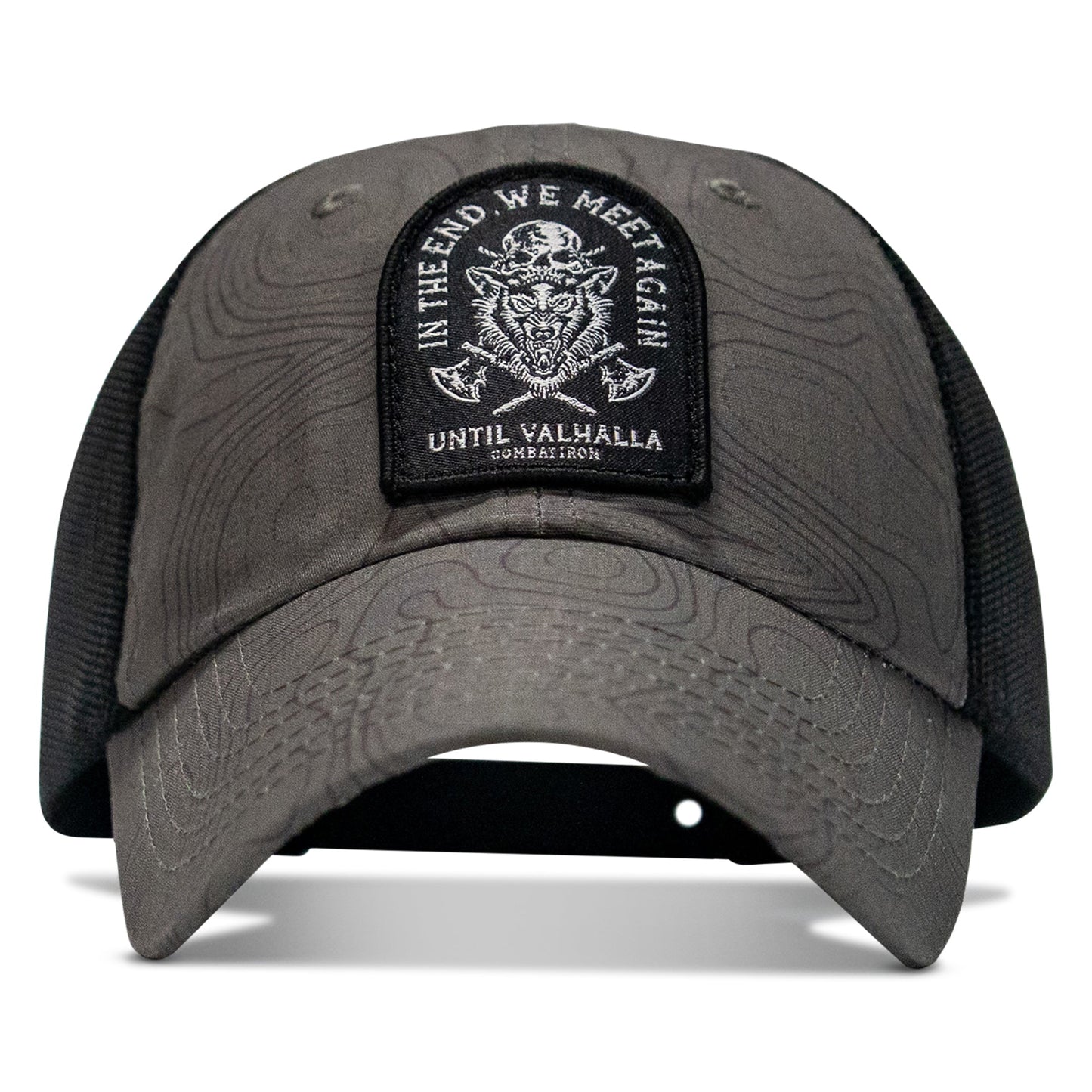 In The End, We Meet Again - Until Valhalla Patch Tactical Ripstop Mesh Snapback Hat