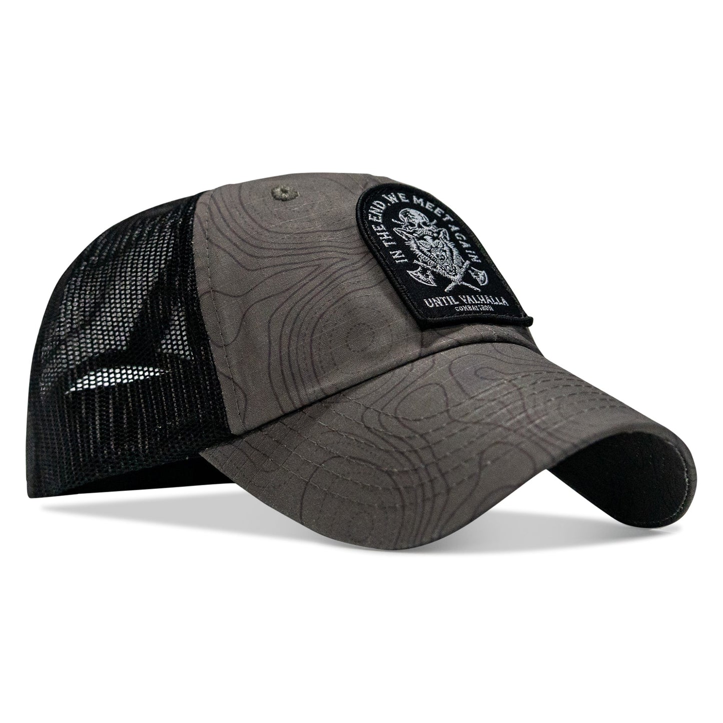 In The End, We Meet Again - Until Valhalla Patch Tactical Ripstop Mesh Snapback Hat