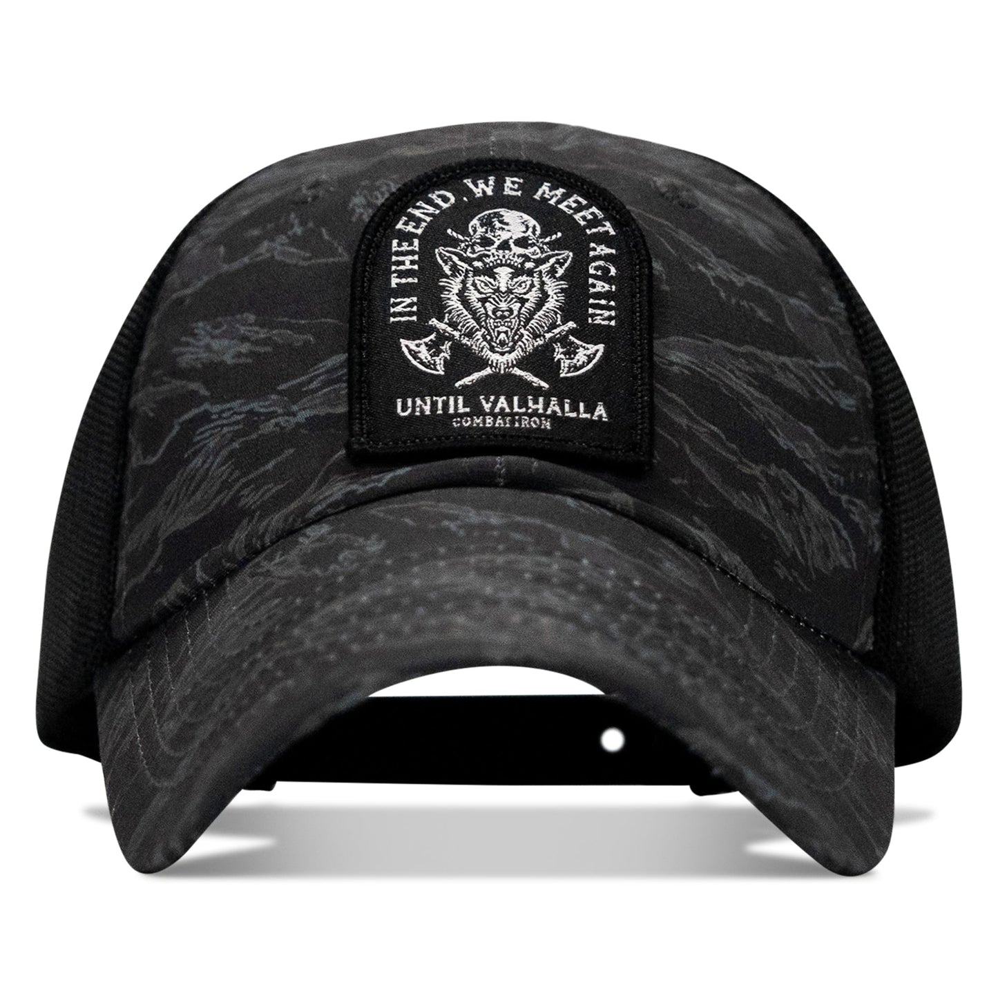 In The End, We Meet Again - Until Valhalla Patch Tactical Ripstop Mesh Snapback Hat