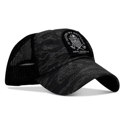 In The End, We Meet Again - Until Valhalla Patch Tactical Ripstop Mesh Snapback Hat