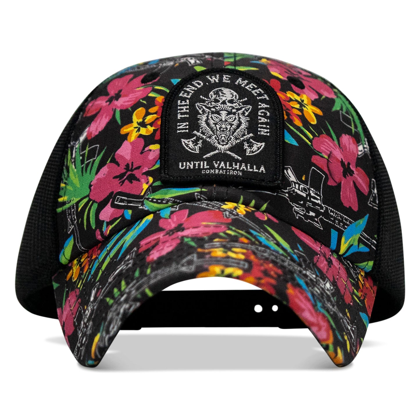 In The End, We Meet Again - Until Valhalla Patch Tactical Ripstop Mesh Snapback Hat