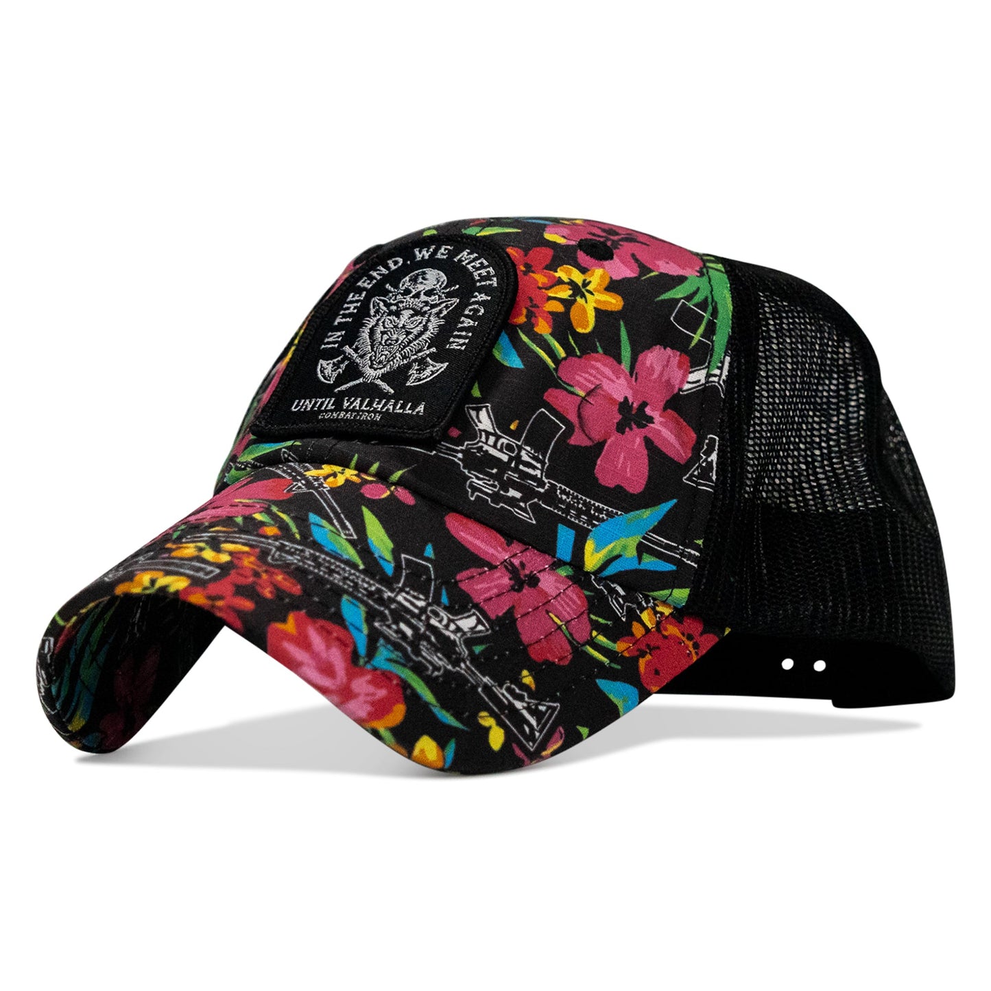 In The End, We Meet Again - Until Valhalla Patch Tactical Ripstop Mesh Snapback Hat