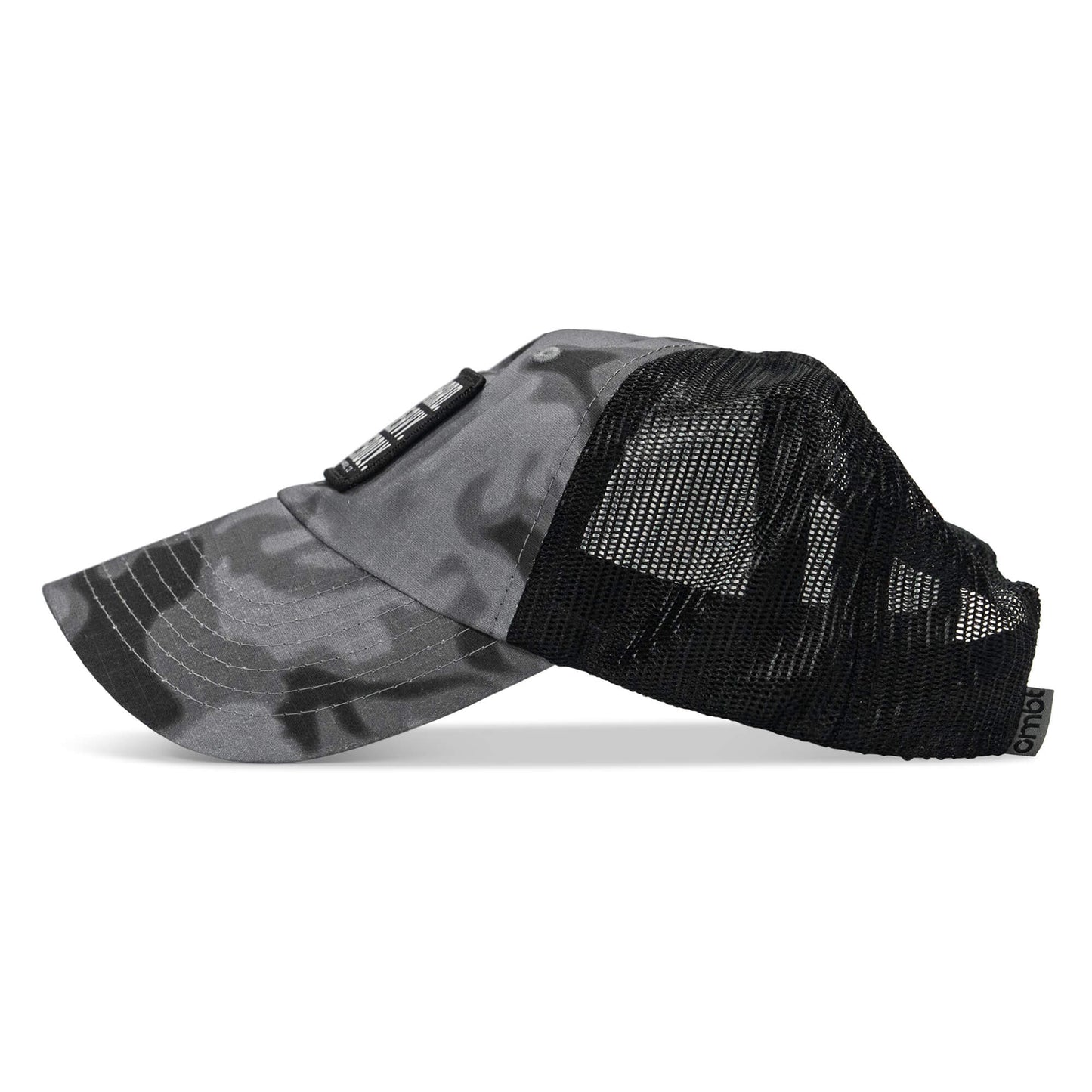 Pray Hard. Lift Heavy. Stay Deadly. Patch Tactical Ripstop Mesh Snapback Hat