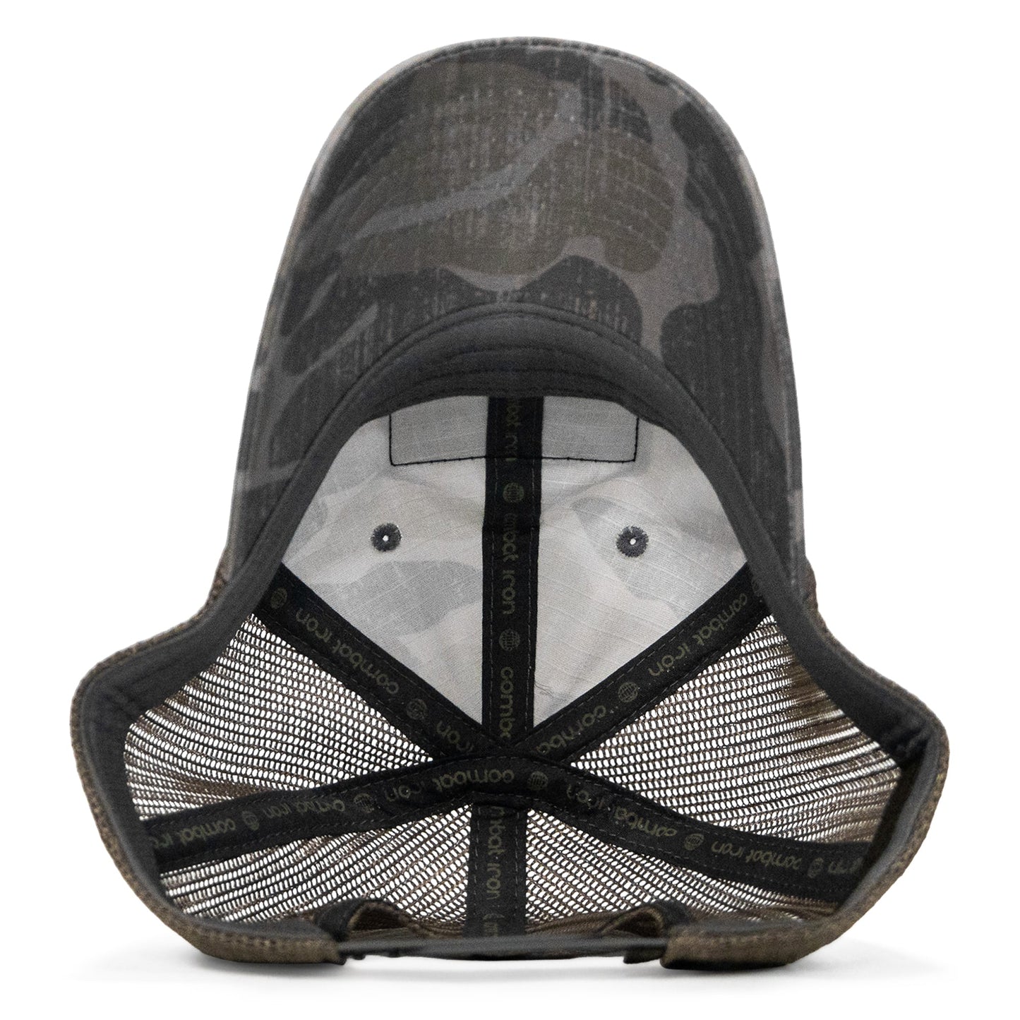 Pray Hard. Lift Heavy. Stay Deadly. Patch Tactical Ripstop Mesh Snapback Hat