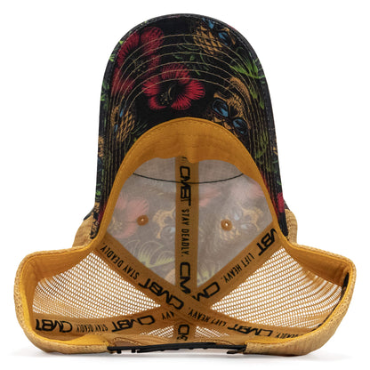 Pray Hard. Lift Heavy. Stay Deadly. Patch Tactical Ripstop Mesh Snapback Hat