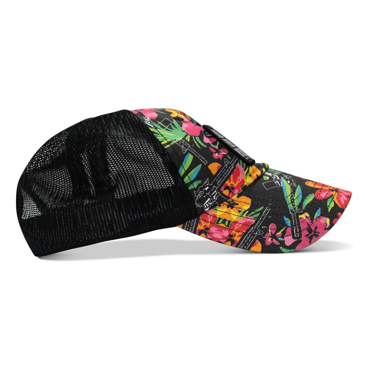 Pray Hard. Lift Heavy. Stay Deadly. Patch Tactical Ripstop Mesh Snapback Hat