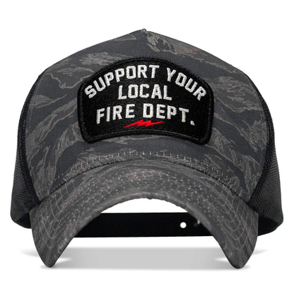 Support Your Local Fire Dept Patch Five Panel Breacher Snapback Hat