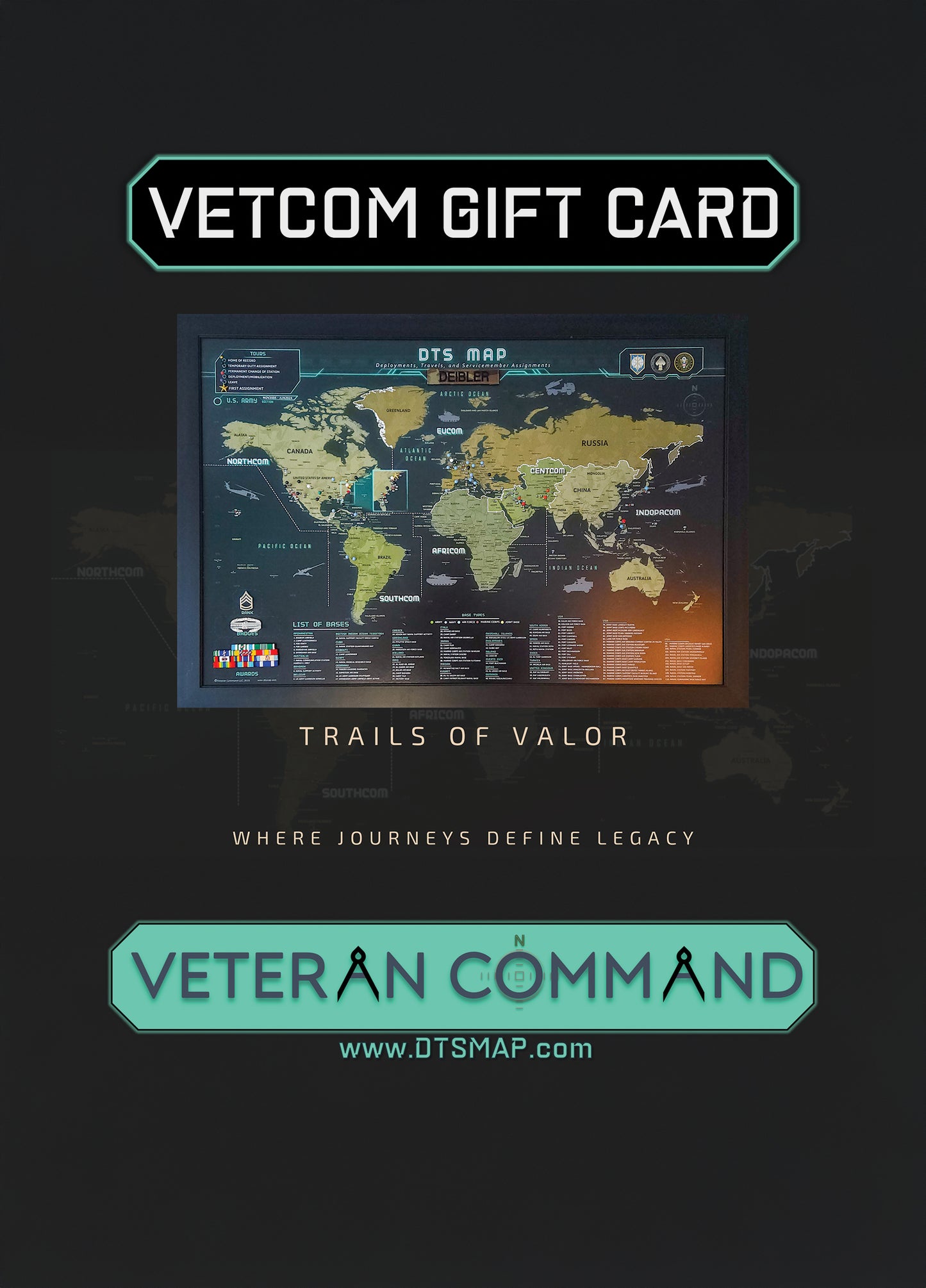 Veteran Command Gift Card (DIGITAL)