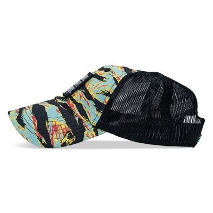 Pray Hard. Lift Heavy. Stay Deadly. Patch Tactical Ripstop Mesh Snapback Hat